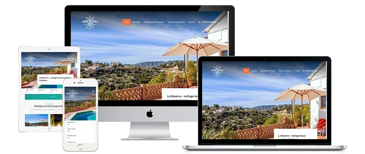 Real Estate website design Costa del Sol