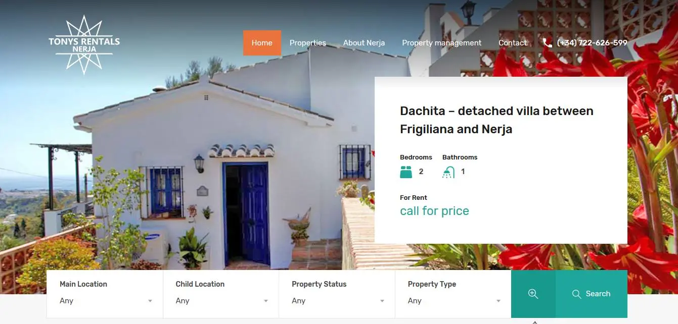 Real Estate website Costa del Sol